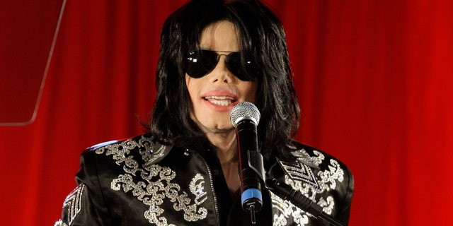 FILE - In this March 5, 2009 file photo, Michael Jackson announces upcoming concerts at the London O2 Arena in London. The estate of Michael Jackson is objecting to the airing Thursday night of an ABC TV special on the end life of the late King of Pop. The estate said in a statement Wednesday, May 23, 2018, that Ã¢â¬ÅThe Last Days of Michael JacksonÃ¢â¬Â is not approved by JacksonÃ¢â¬â¢s heirs, and will most likely violate their intellectual property rights. (AP Photo/Joel Ryan, File)