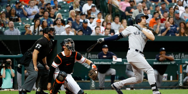 Greg Bird hit a grand slam against the Orioles.