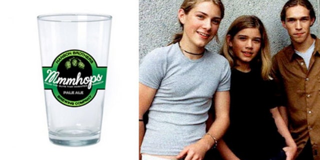 Hanson band brews Mmmhops Pale Ale in Oklahoma and Missouri which is described as an English-style pale ale.