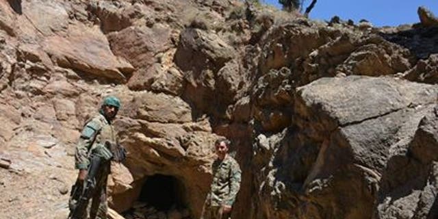 MOAB destruction site, Achin district in eastern Afghanistan.