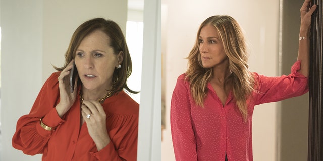 Molly Shannon stars alongside Sarah Jessica Parker, right, in "Divorce" on HBO.