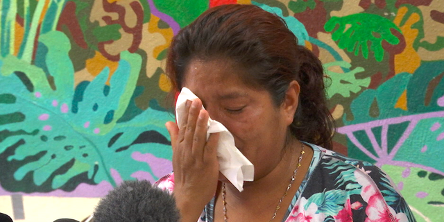 Miriam, who traveled from Guatemala with her four-year-old son, said border agents took him while he was asleep.