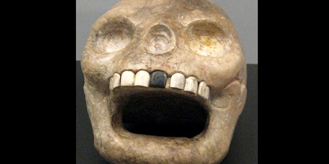 The Mayan skull is set to go on display at the Royal Ontario Museum.