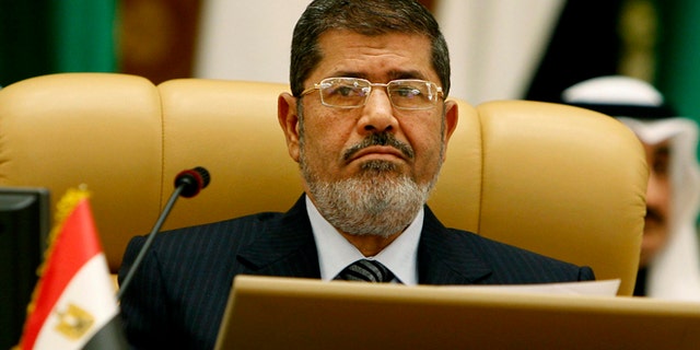 Jan. 21, 2013: Egyptian President Mohammed Morsi attends the third session of the Arab Economic Summit, in Riyadh, Saudi Arabia.