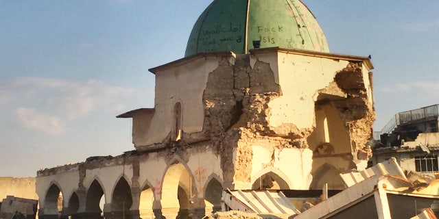 Wreckage in Mosul's Old City