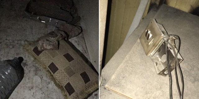 A Fox News reporter toured the tunnels, which had electricity and remained strewn with pillows and trash.