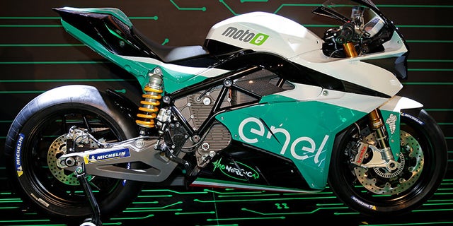 The MotoE spec motorcycle is based on the Italian Energica Ego that sells for $25,000.