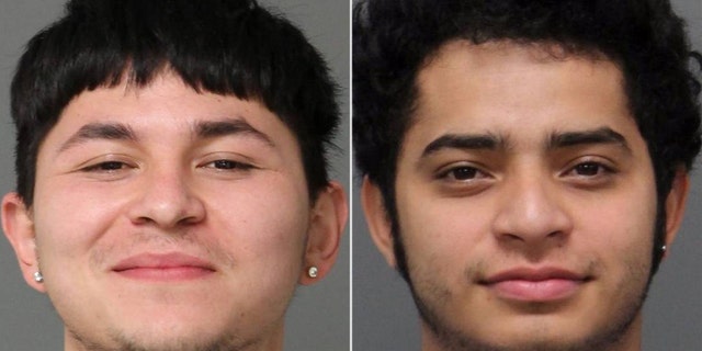 Smiling in their mugshots, Erick Alexander Contreras-Gonzalez, 23, of Hernshaw, W.Va., and Denis Ludwin Espinal-Alvares, 19, of Oxon Hill, Md., both affiliated with the notorious Salvadoran gang MS-13, were charged Monday in North Carolina for a Virginia murder last week. (The Raleigh/Wake City-County Bureau of Identification)