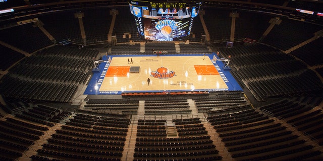 Madison Square Garden in New York.