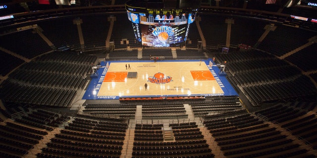 Madison Square Garden in New York.