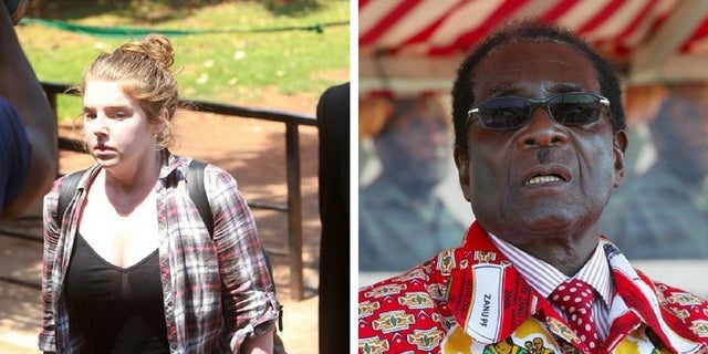 Martha O’Donovan, 25, was accused of insulting Zimbabwean President Robert Mugabe.