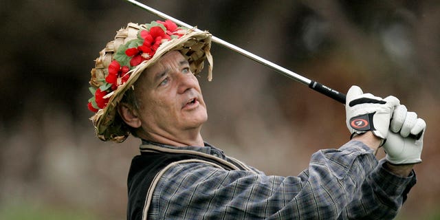 Murray at the Pebble Beach National Pro-Am in 2007.