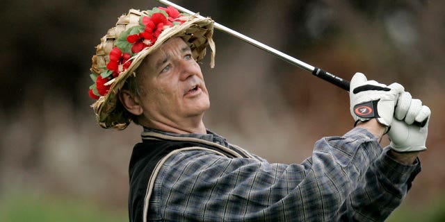 Murray at the Pebble Beach National Pro-Am in 2007.