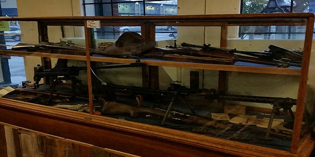 The Lynden Pioneer Museum, near the Canadian border in the northwest region of Washington state, nearly removed 11 weapons on display as part of a WWII exhibit because of new gun legislation.