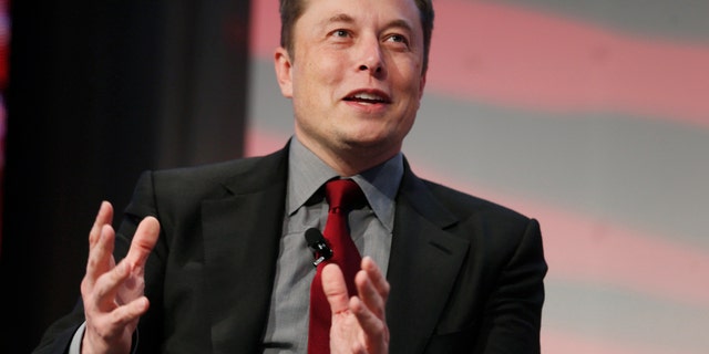 File photo - Tesla Motors CEO Elon Musk talks at the Automotive World News Congress at the Renaissance Center in Detroit, Michigan, Jan. 13, 2015. (REUTERS/Rebecca Cook)