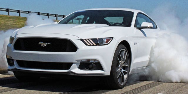Ford Mustang GT electronic line-lock