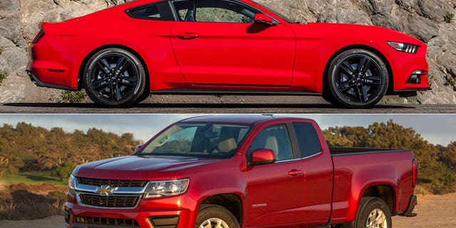 Ford Mustang/Chevrolet Colorado
