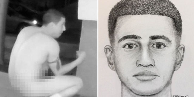 Authorities are seeking a suspect in California connected with multiple indecent exposure incidents. (Pleasanton and Fremont Police Department)