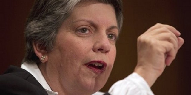 Homeland Security Secretary Janet Napolitano testifies on border security May 4 before the Senate Homeland Security and Governmental Affairs Committee on Capitol Hill.