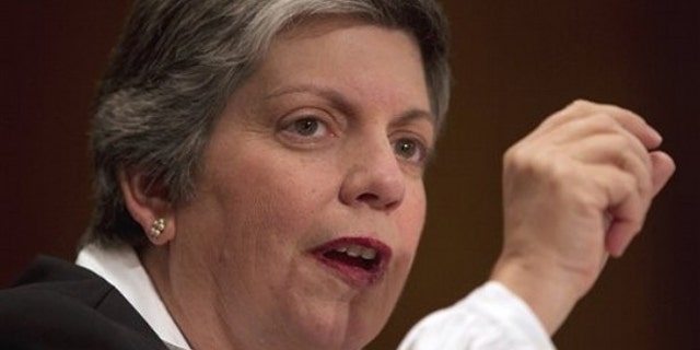 Homeland Security Secretary Janet Napolitano testifies on border security May 4 before the Senate Homeland Security and Governmental Affairs Committee on Capitol Hill.