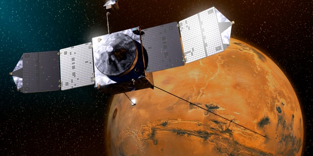 NASA's MAVEN spacecraft has been orbiting Mars since September 2014, scrutinizing the planet's thin atmosphere.
