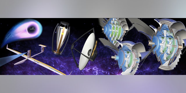 Eight studies have received funding under Phase 2 of the NASA innovative Advanced Concepts program, including a proposal to blast tiny spacecraft to other star systems using powerful lasers.