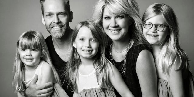 Natalie Grant and her family (Photo by Dominique Guillemot)