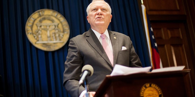 March 28, 2016: Georgia Gov. Nathan Deal announces he will veto religious liberty bill.