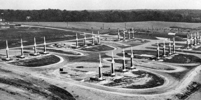 One of the first operational Nike missile sites was in Lorton, Va. Construction began in March 1954, and the site was operational in 1955.