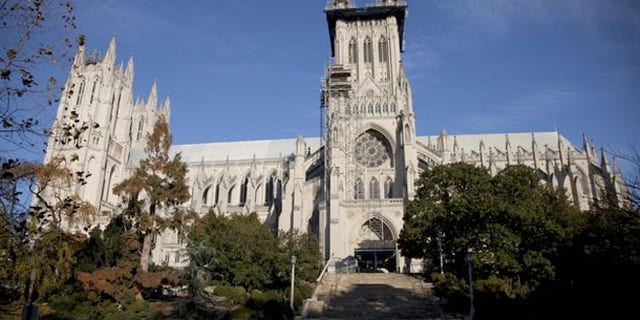 The Washington National Cathedral.