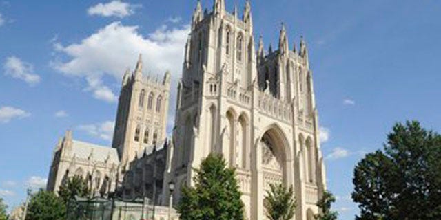 The National Cathedral is set to remove Confederate battle flag images from two stained glass windows.