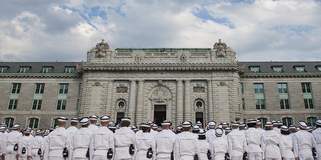 The Navy is investigating allegations of a drug ring at the U.S. Naval Academy in Annapolis, Md.