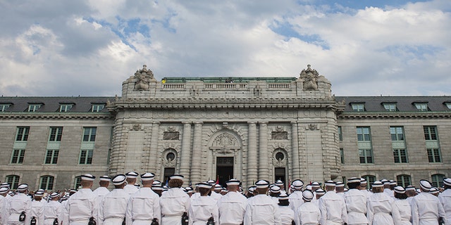 The Navy is investigating allegations of a drug ring at the U.S. Naval Academy in Annapolis, Md.