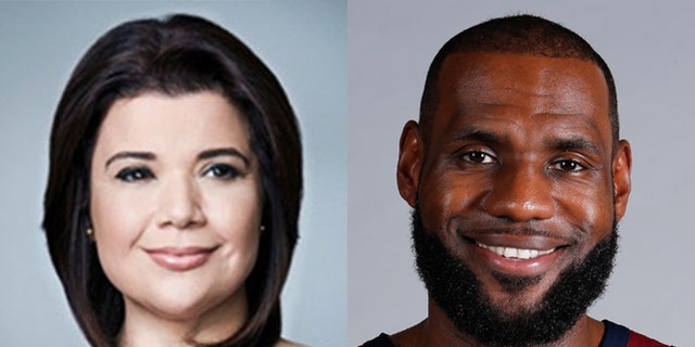 CNN analyst Ana Navarro apologized after tweeting a fake image of LeBron James.