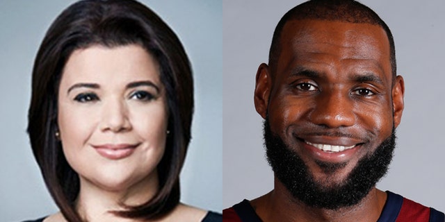 CNN analyst Ana Navarro apologized after tweeting a fake image of LeBron James.