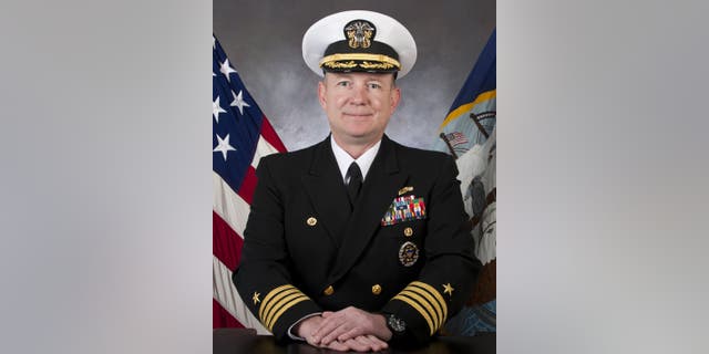 Capt. Brian Sorenson, the former commanding officer of the USS Anzio.