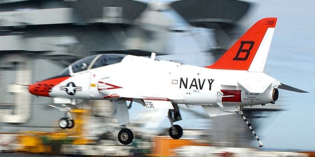 Two pilots were killed in a T-45 training jet crash.