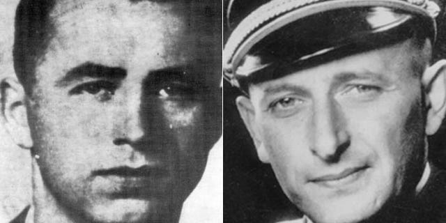 Long-wanted Nazi war criminal Alois Brunner, (l.), who Adolf Eichman, (r.), called "one of my best men," likely died four years ago in Syria, according to the man who tracked him for decades.