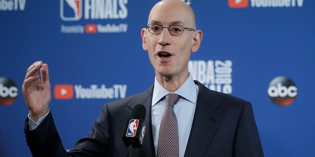 NBA commissioner Adam Silver addressed the league's national anthem policy.