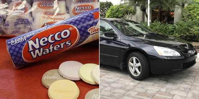 This looked like an even trade for a die-hard Necco Wafer fan named Katie.
