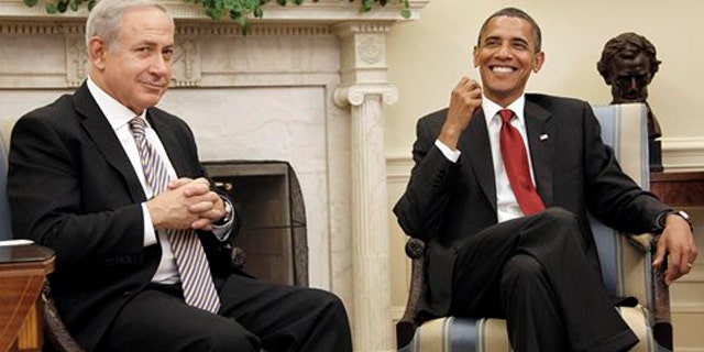 Israeli Prime Minister Benjamin Netanyahu meets with President Obama in the Oval Office July 6. (AP Photo)
