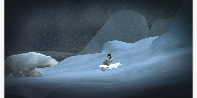 (Screenshot of "Never Alone: KI Edition" in the App Store)