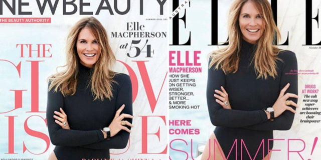 A 2016 photoshoot for the over of Elle Magazine featuring model Elle Macpherson has oddly resurfaced on the cover of New Beauty for this year.