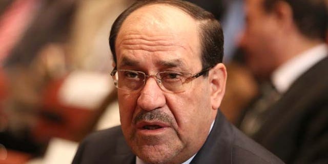 Sept. 8, 2014: Vice President Nouri al-Maliki, attends the Parliament session to submit his government in Baghdad, Iraq. (AP)