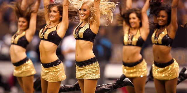 The New Orleans Saints required the cheerleaders not to appear in nude or seminude photos.