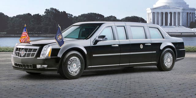 The 2009 Cadillac Presidential Limousine debuted in front of a massive worldwide audience during PresidentObamau2019s inaugural parade on Jan. 20, 2009.