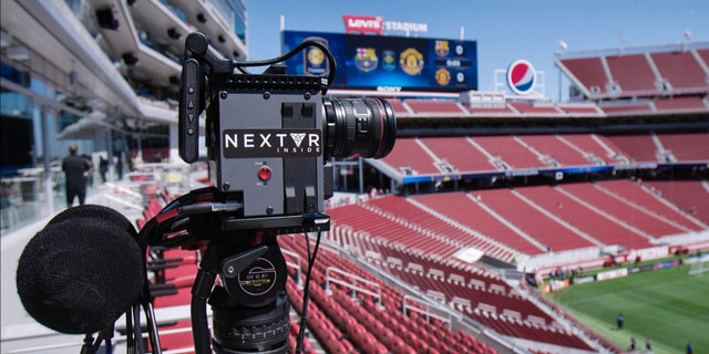 File photo of a NextVR camera (NextVR).