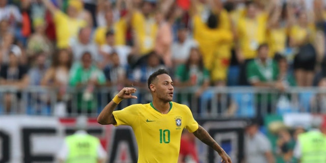 Neymar's rolling has been turned into a KFC commercial.