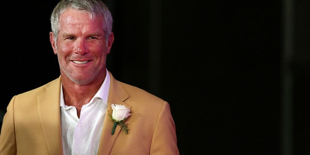 Brett Favre said he had to go to rehab three times during his career.