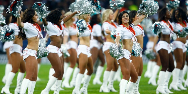 Cheerleaders.